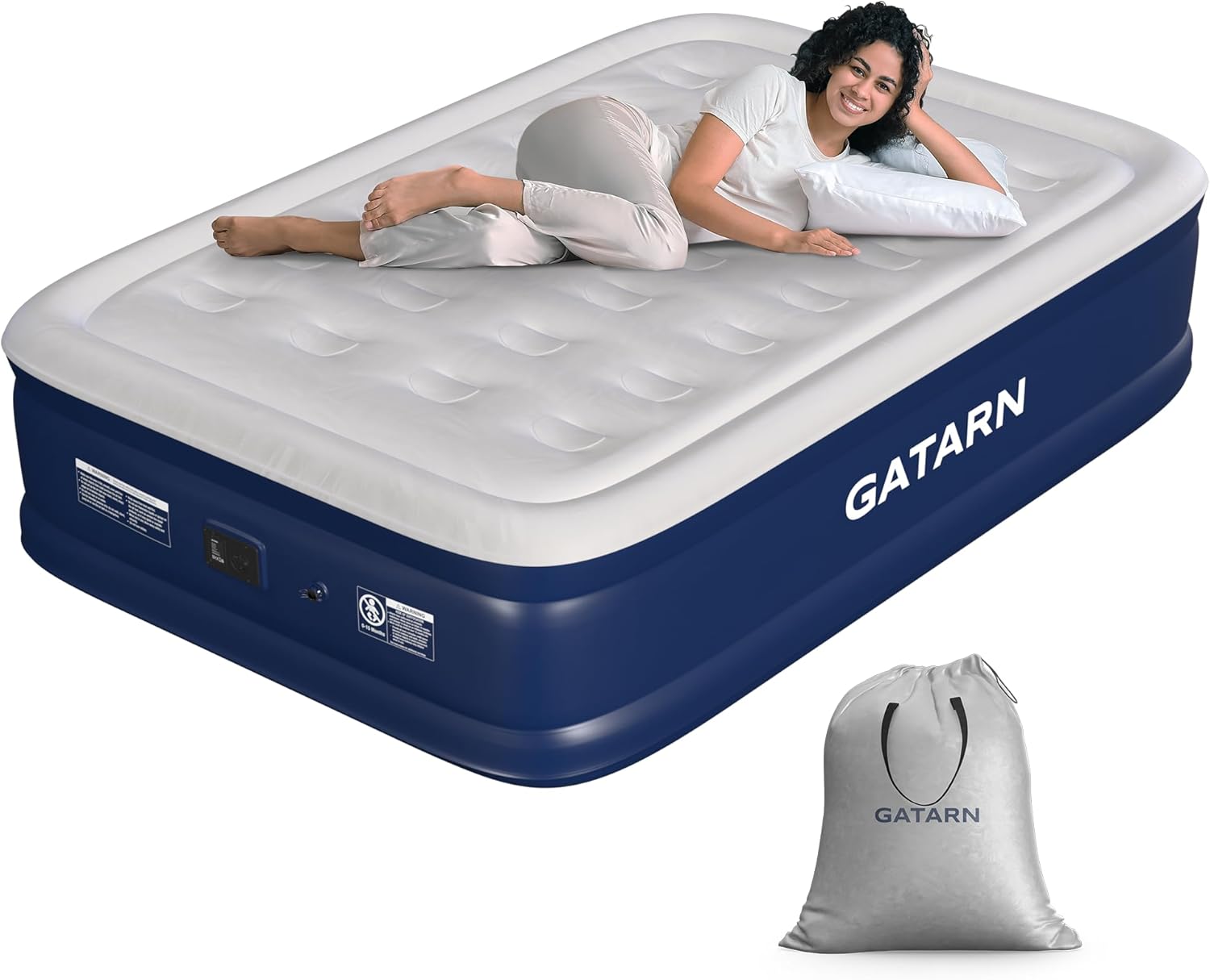 Gatarn Double Inflatable Mattress, Special Air Bed...