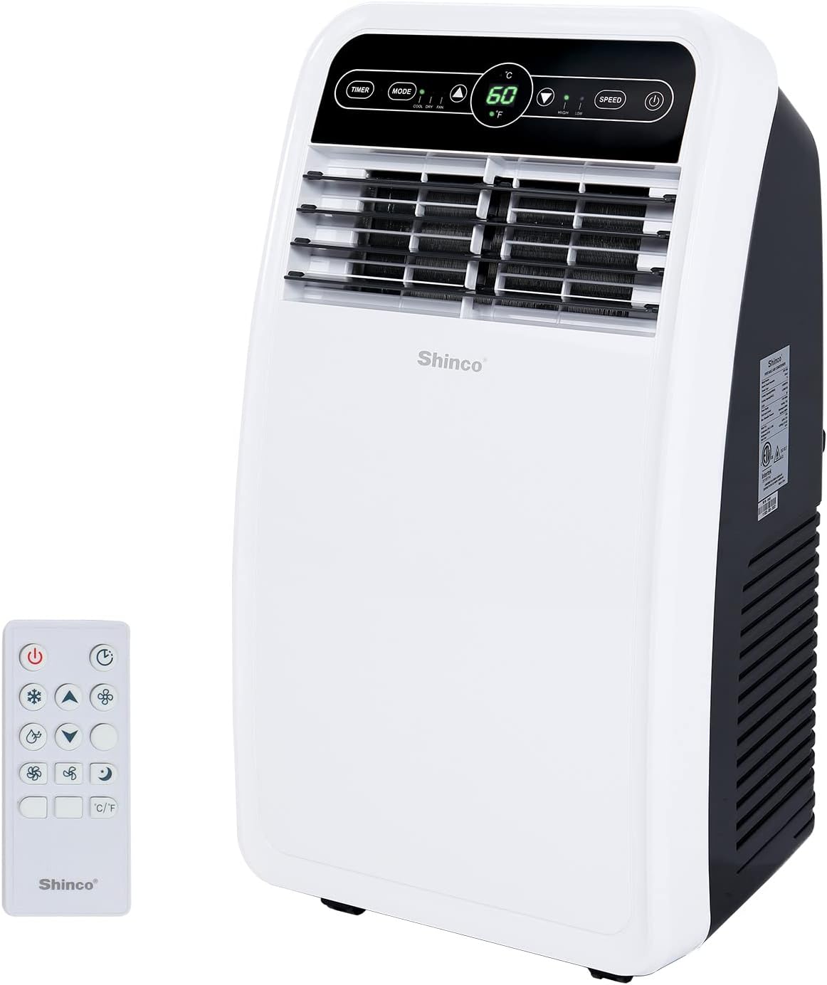 Shinco 8,000 BTU Portable Air Conditioner, Special AC Unit with Built-in Cool, I...