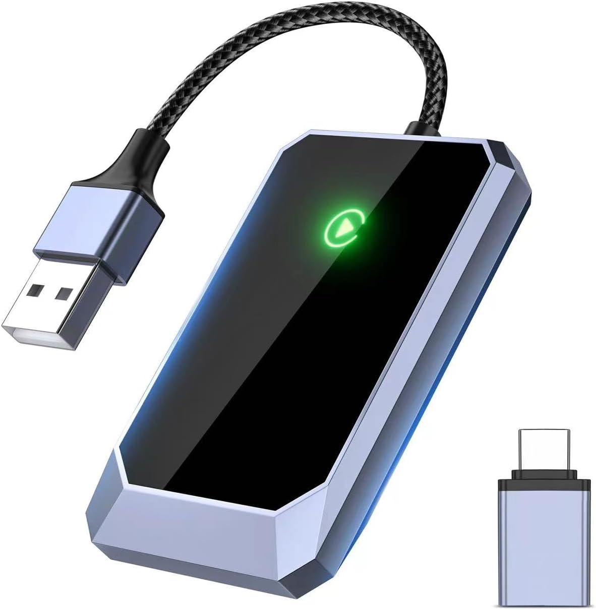 Wireless Carplay Adapter, Converts Wired to Wirele...