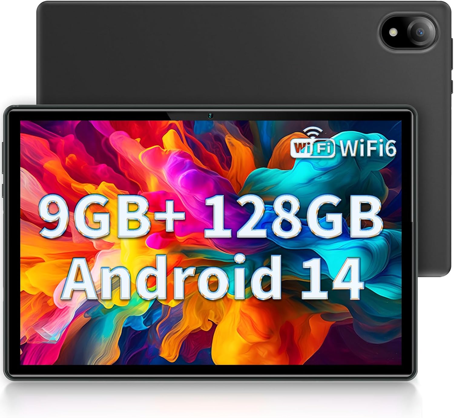 DOOGEE U10 Tablets 10 inch Android 14 Tablet PC, 9GB RAM+128GB ROM(1TB TF), Quad...