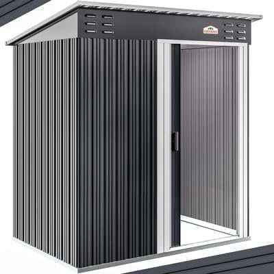 Affordable GARDEBRUK® Medium Metal Tool Shed, Special Garden Storage Solution, I...