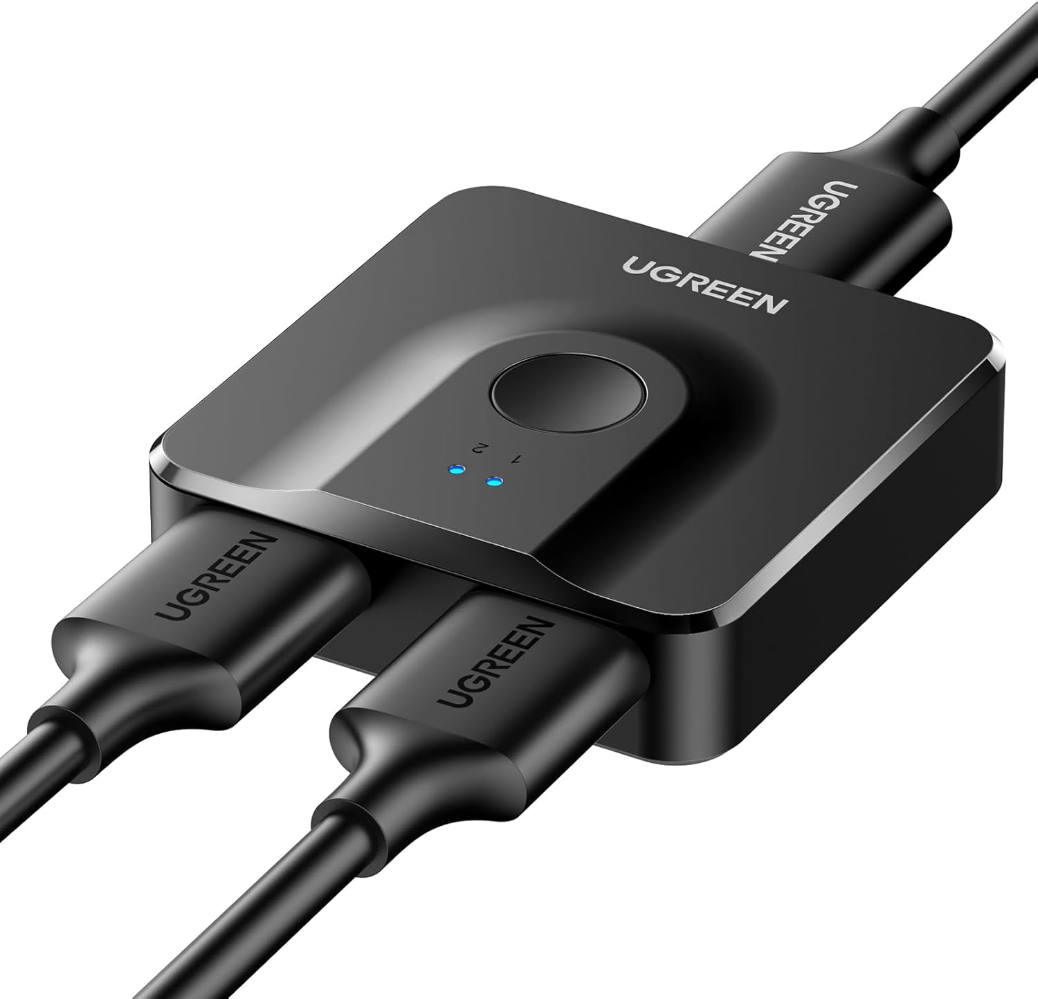 UGREEN HDMI Switch 4K@60Hz, HDMI Splitter 2 In 1 Out, Bi-directional 2K 1080P 12...