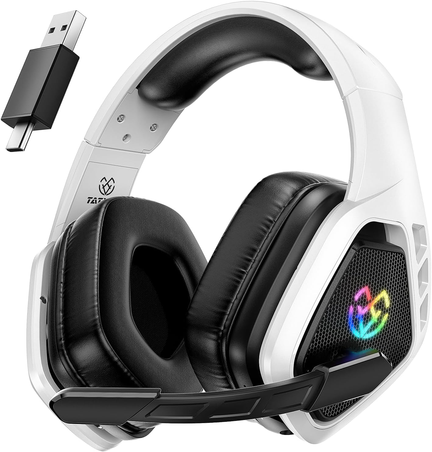 Wireless Gaming Headset, Special Headset for PC Ps5 Ps4, Innovative 2.4GHz USB H...