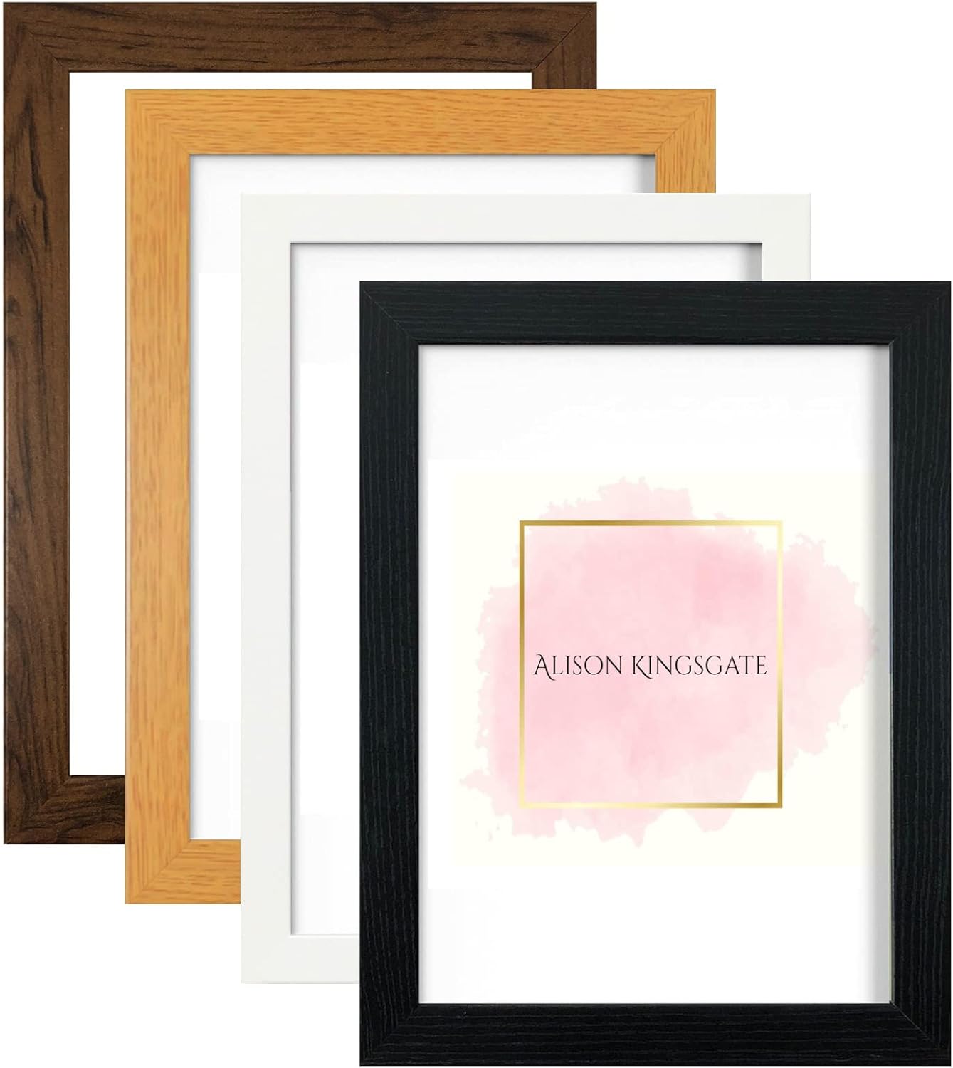 Modern Black Picture Frame, Unique 100x70cm Picture Frame in Multiple Colors, Sp...