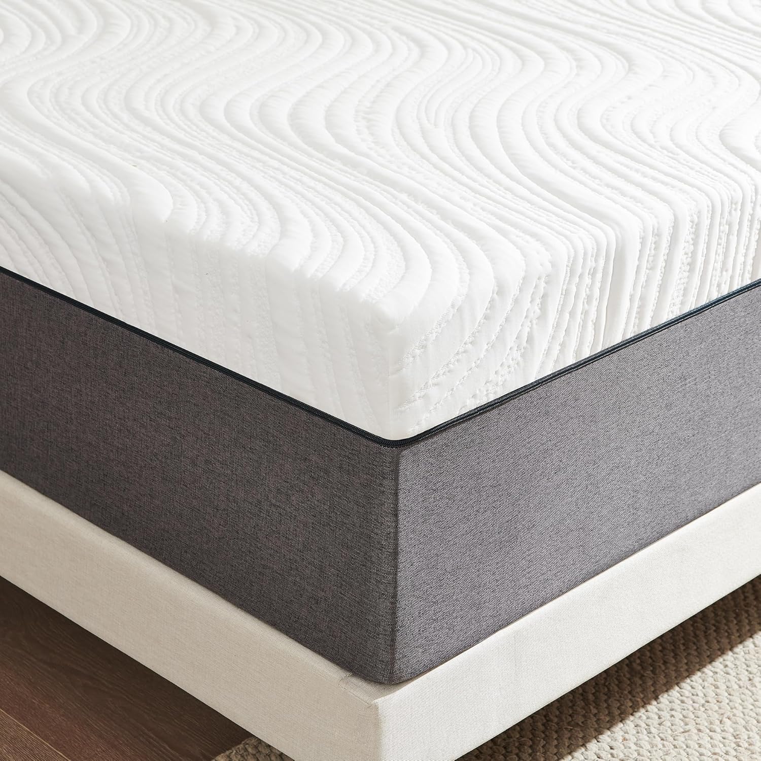 Mattresses, 30cm King Mattresses with Memory Foam and Anti-mite, Breathable, Rem...