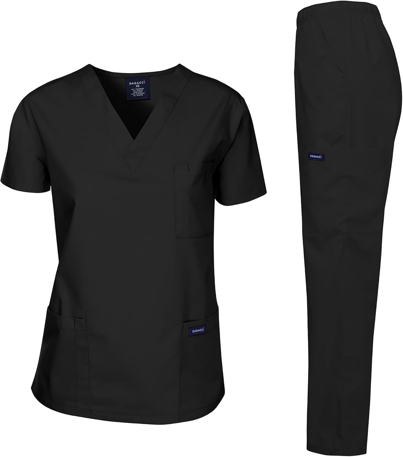 Dagacci Scrubs, Special Medical Uniform for Women and Men, Innovative Scrubs Set...