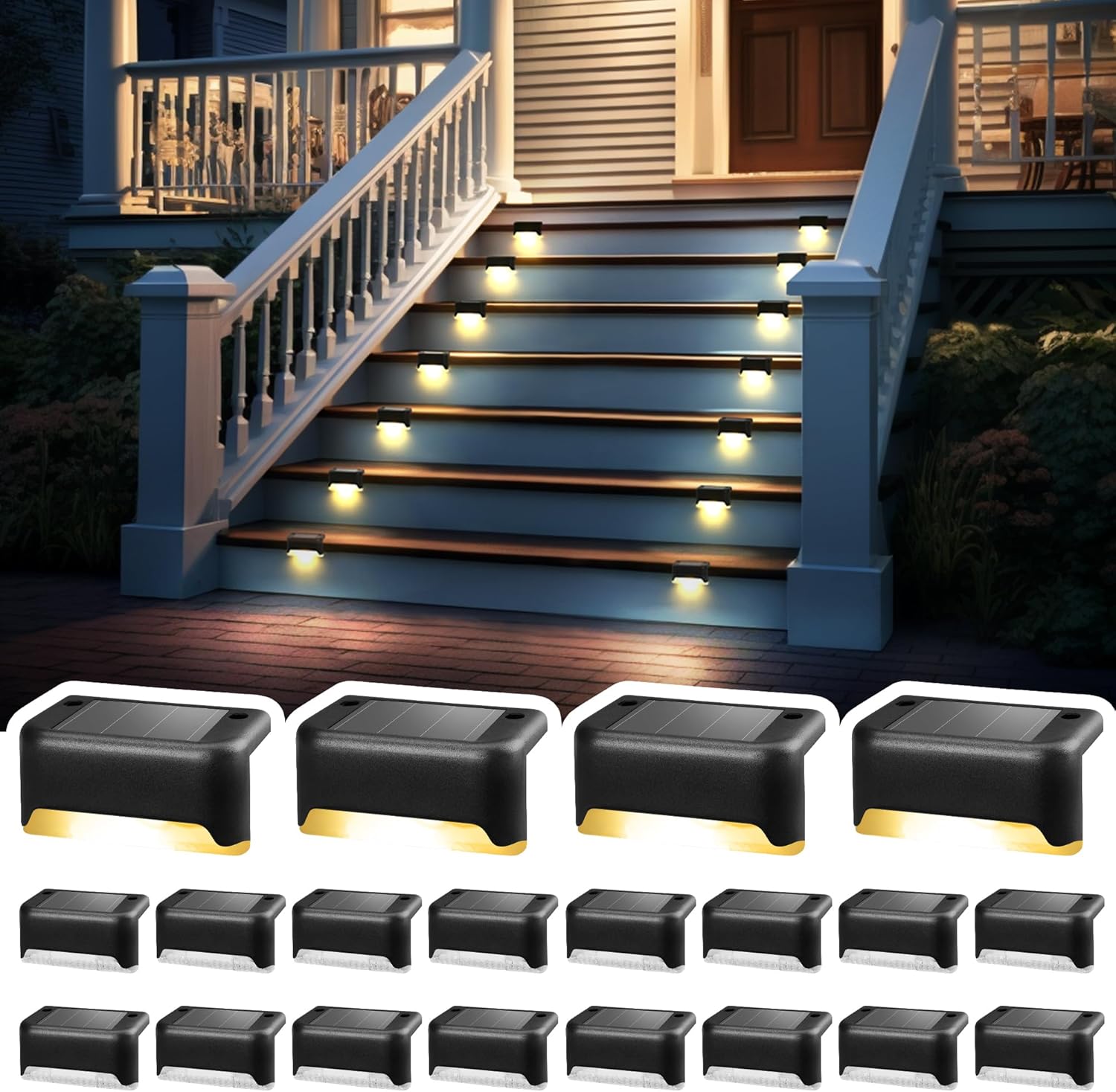 Solpex Solar Deck Lights, Special Solar Lights for Outdoor, Innovative Waterproo...