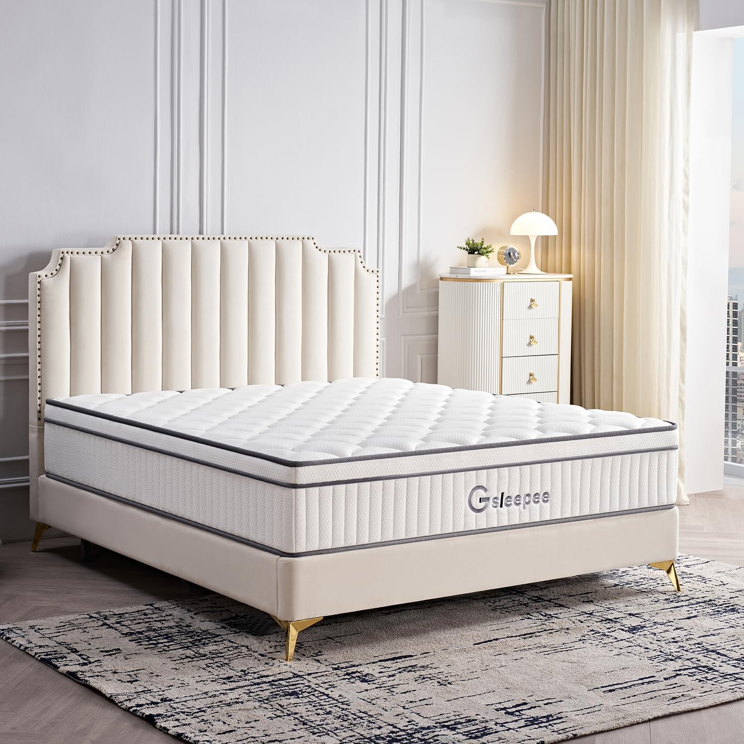 12 Inch Full Size Mattress in a Box, Memory Foam H...