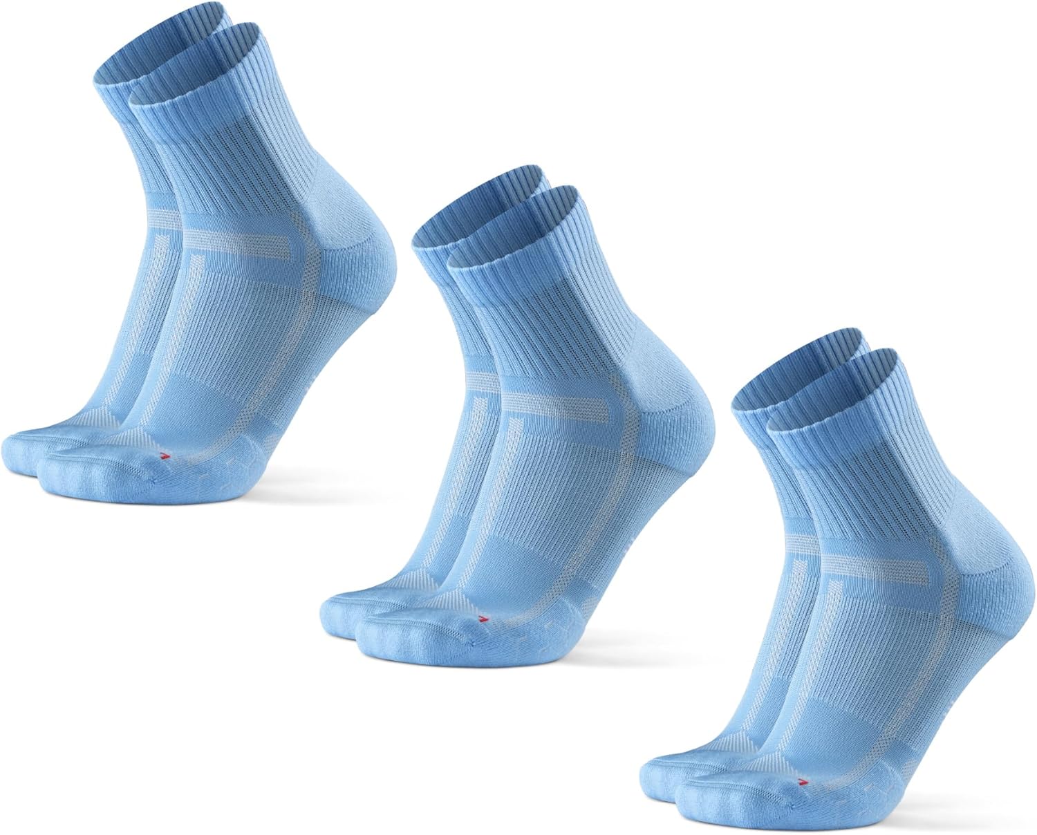 High-Quality DANISH ENDURANCE Running Socks, Unique Cushioned Socks for Long Dis...