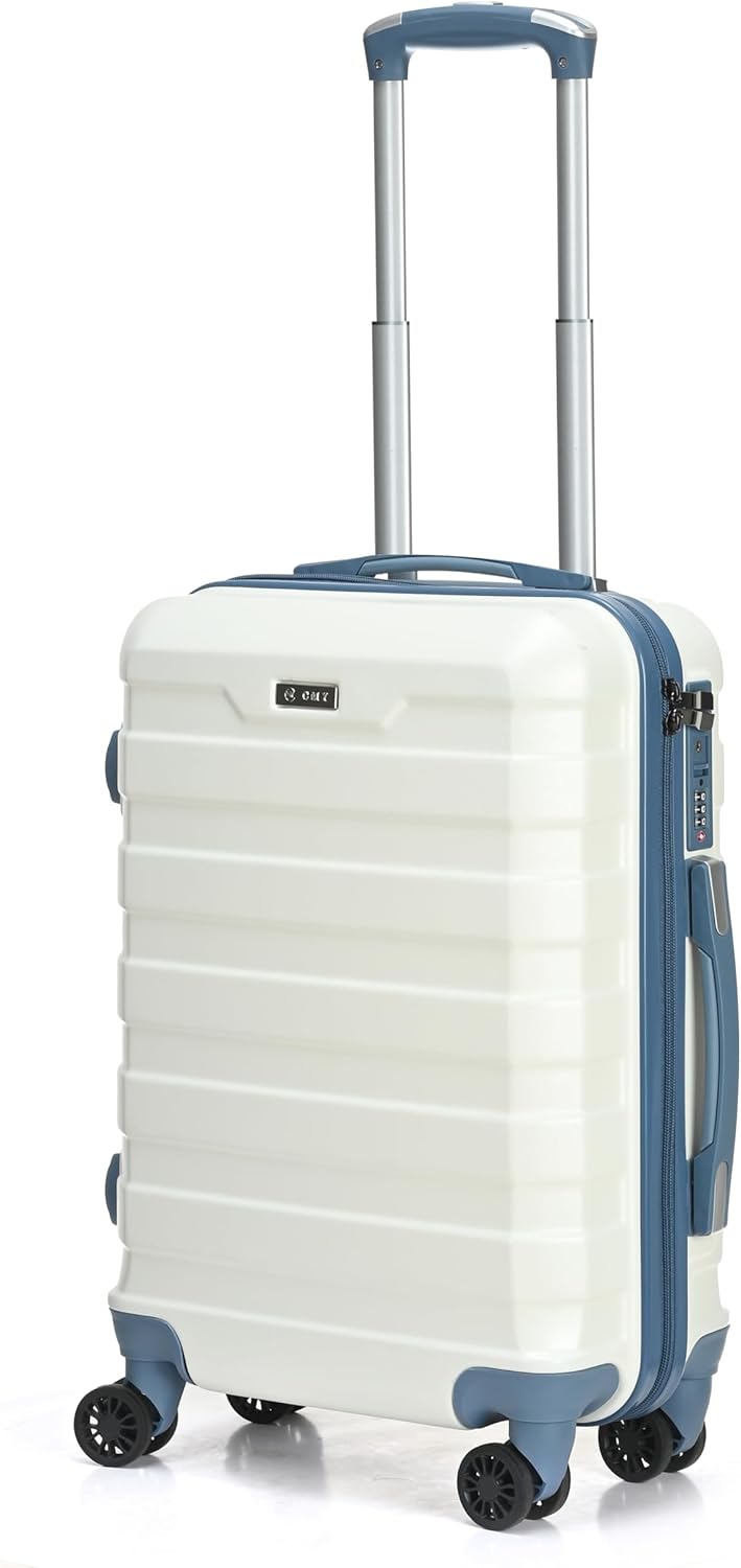 RMW Suitcase, Premium Quality Hard Shell Luggage, Lightweight Trolley Luggage wi...