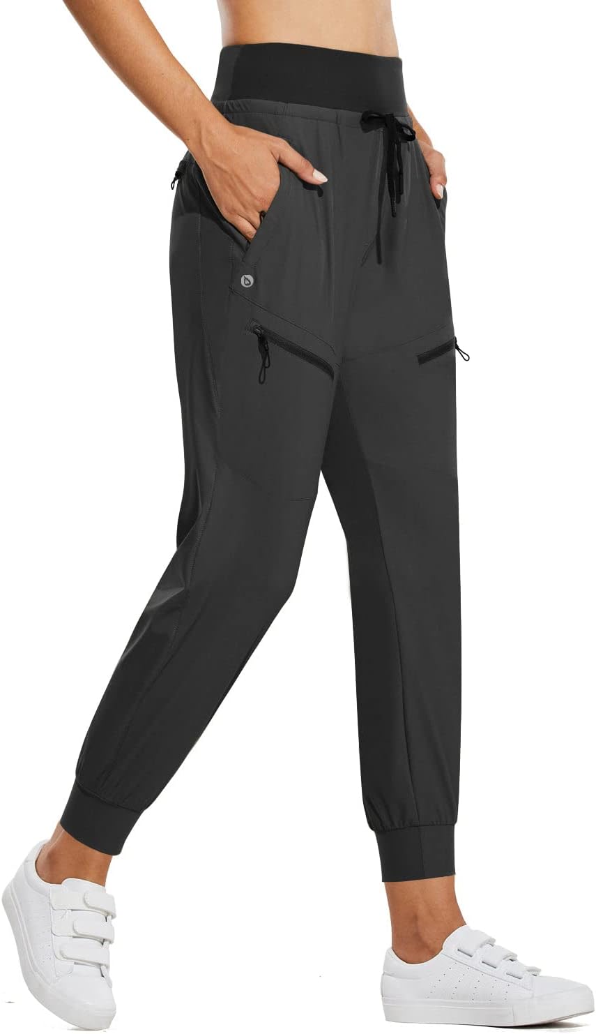 Premium Baleaf Women's Joggers, Stylish Lightweight Hiking Pants with High Waist...
