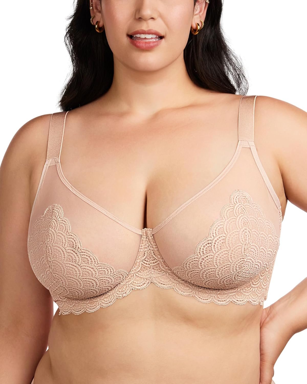 HSIA Minimizer Bra, Special Plus Size Women's Bra for Heavy Breast, Innovative F...