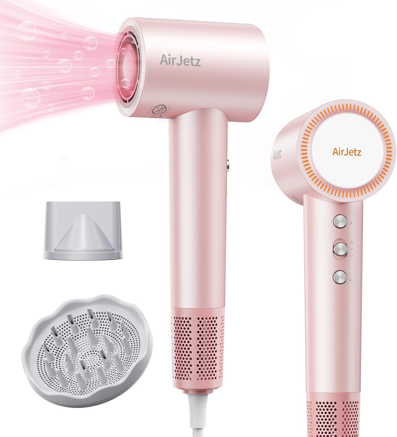 Hair Dryer, 110,000 RPM High-Speed Ionic Blow Dryer for Fast Drying, Professiona...