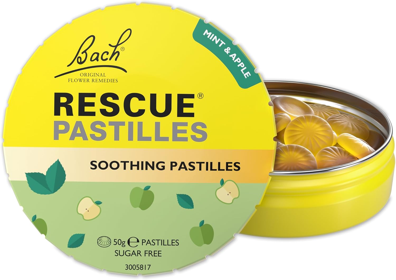 Rescue Pastilles, Special Mint Flavor, Innovative Stress Relief Supplement.