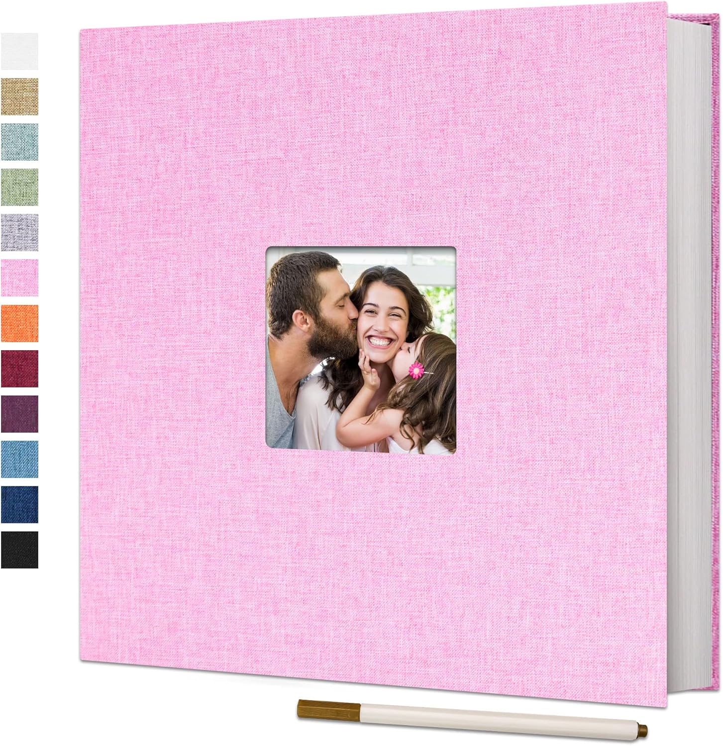Vienrose Large Photo Album, Special Self Adhesive Scrapbook Album for 4x6 8x10 P...
