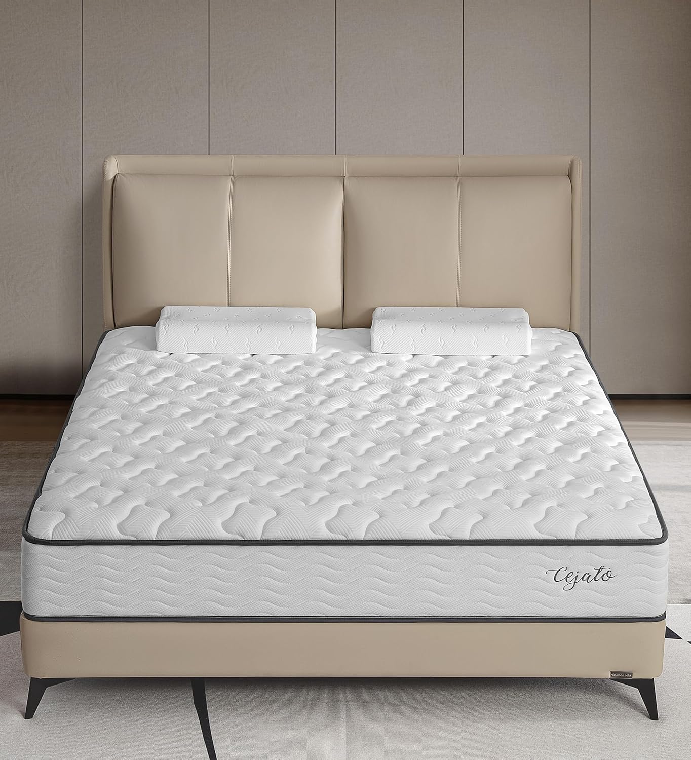 King Size Mattress, High-Quality 12 Inch Hybrid Mattress, Special Mattress in a...