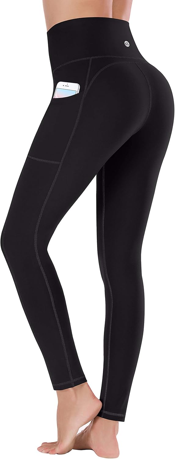 Gym Leggings, Premium Yoga Pants with Pockets, Special High Waisted Sports Leggi...