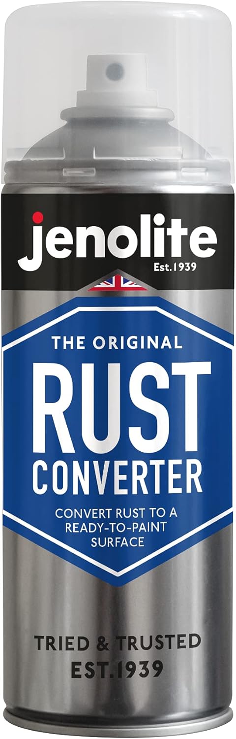 JENOLITE Rust Converter Spray | 400ml | RUST TREATMENT & RUST INHIBITOR | Fast A...