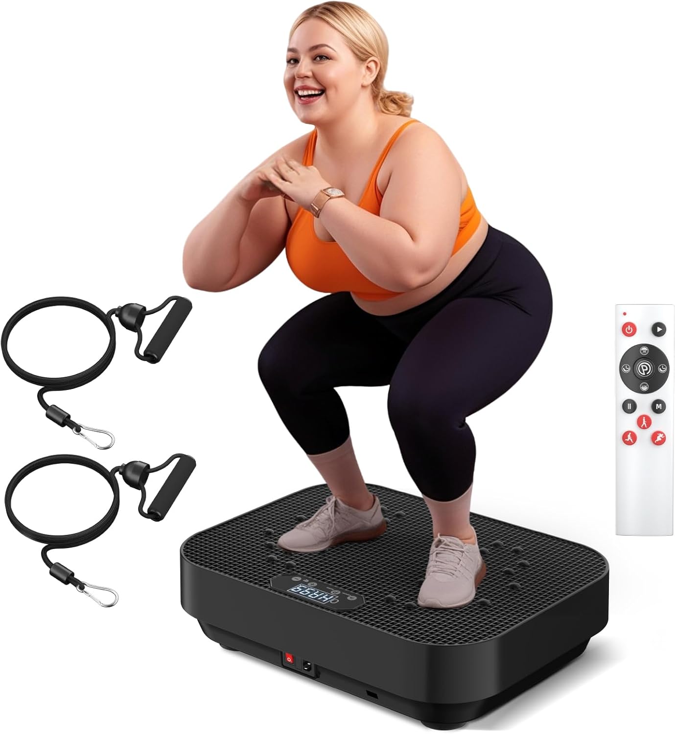 High-Quality Vibration Plate Exercise Machine, Advanced Fitness Vibrator for 202...