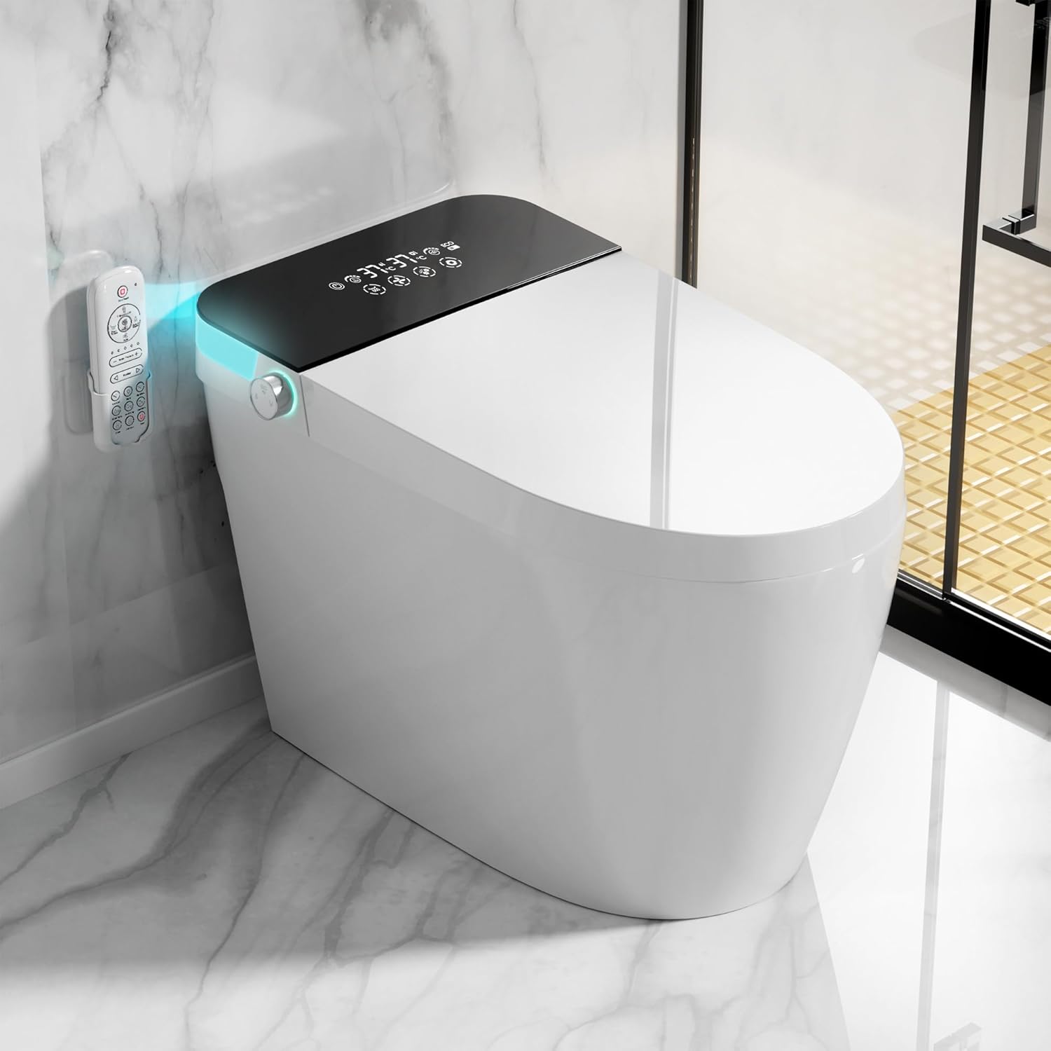 Tankless Smart Toilet, Innovative Warm Water Sprayer Toilet, Sustainable Smart B...
