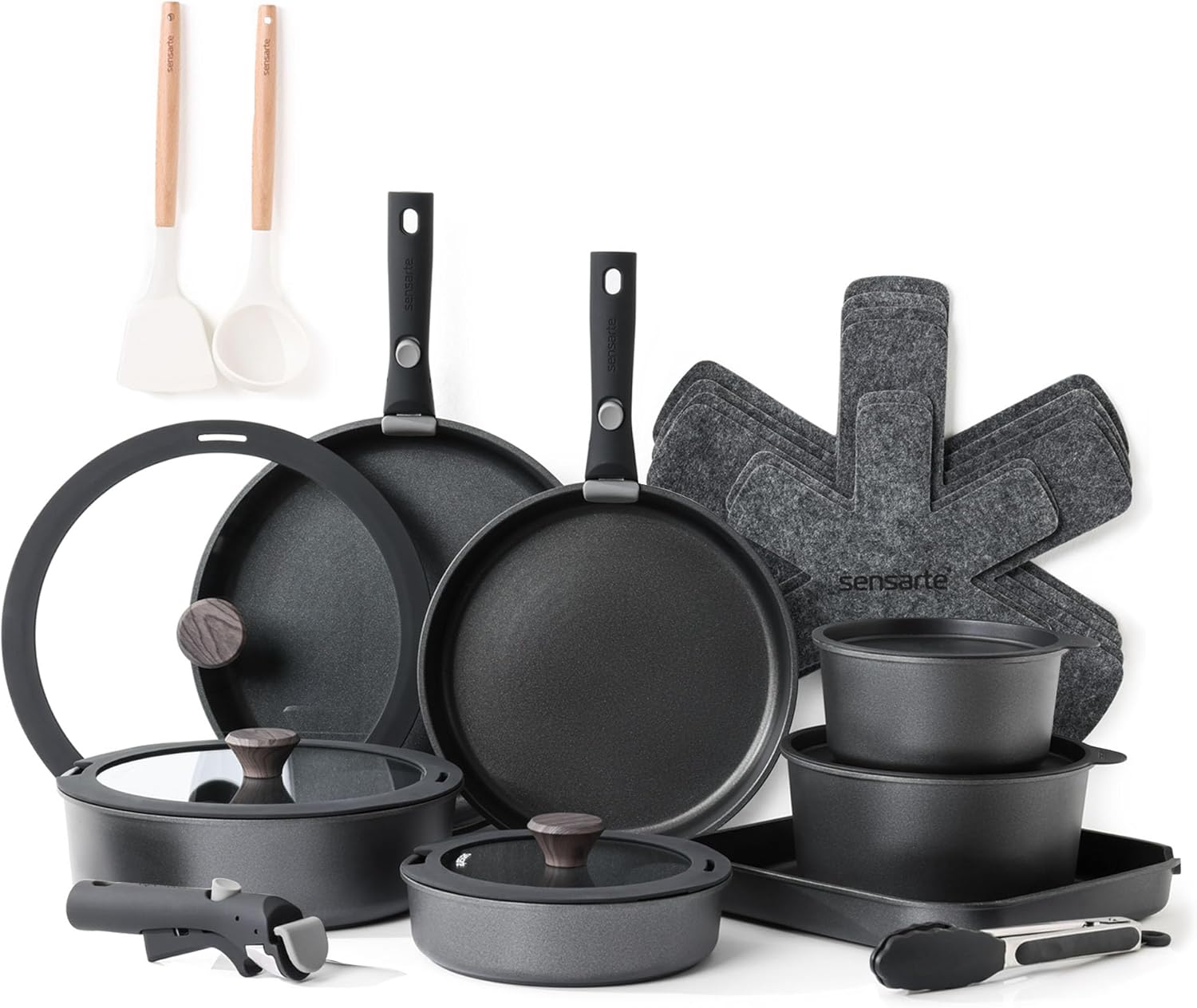 High-Quality Cookware Set, Special 24 Piece Pots and Pans Collection, Innovative...