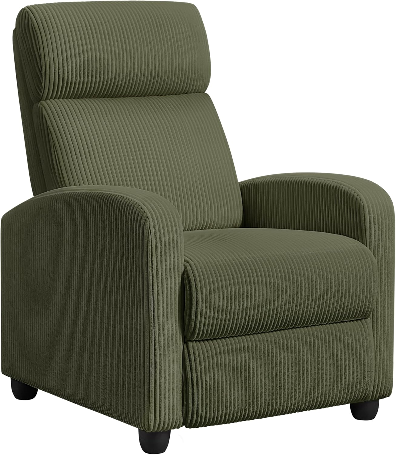 Yaheetech Recliner Armchair, Innovative Single Padded Seat Sofa with Corduroy Fa...