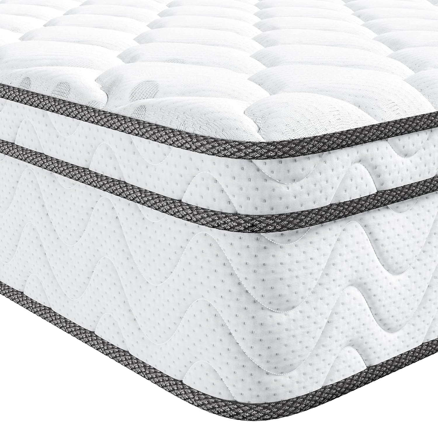 Vesgantti Queen Mattresses, Special Hybrid Mattress for Queen Size, Ergonomicall...