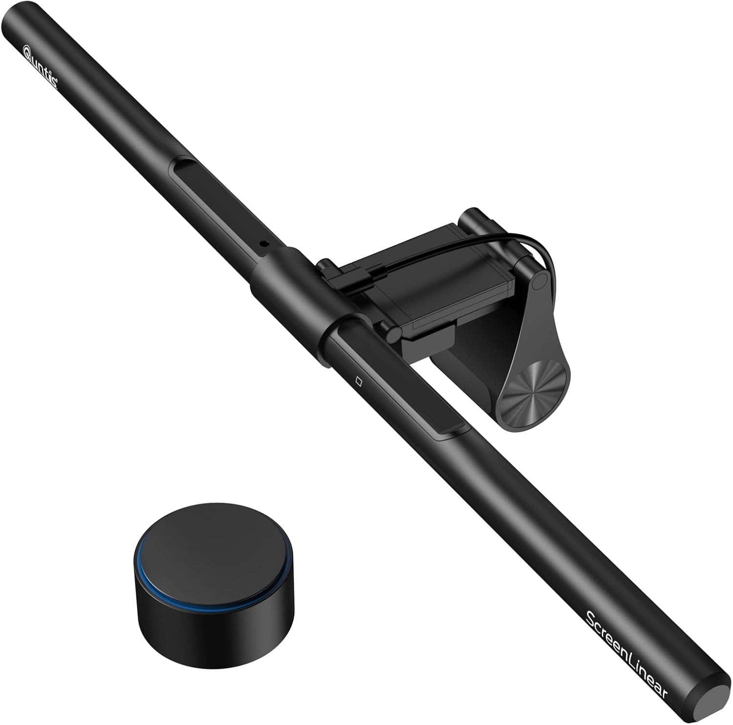 Quntis Monitor Light Bar 51cm with Wireless Remote Control, Dimming Curved Scree...
