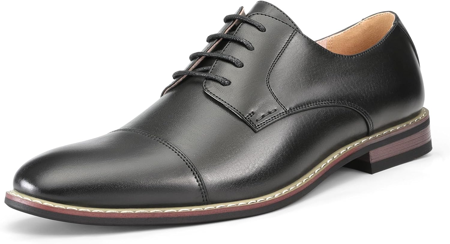 Bruno Moda Italy Oxford Shoes, Unique Men's Classic Dress Shoes, Special Modern...