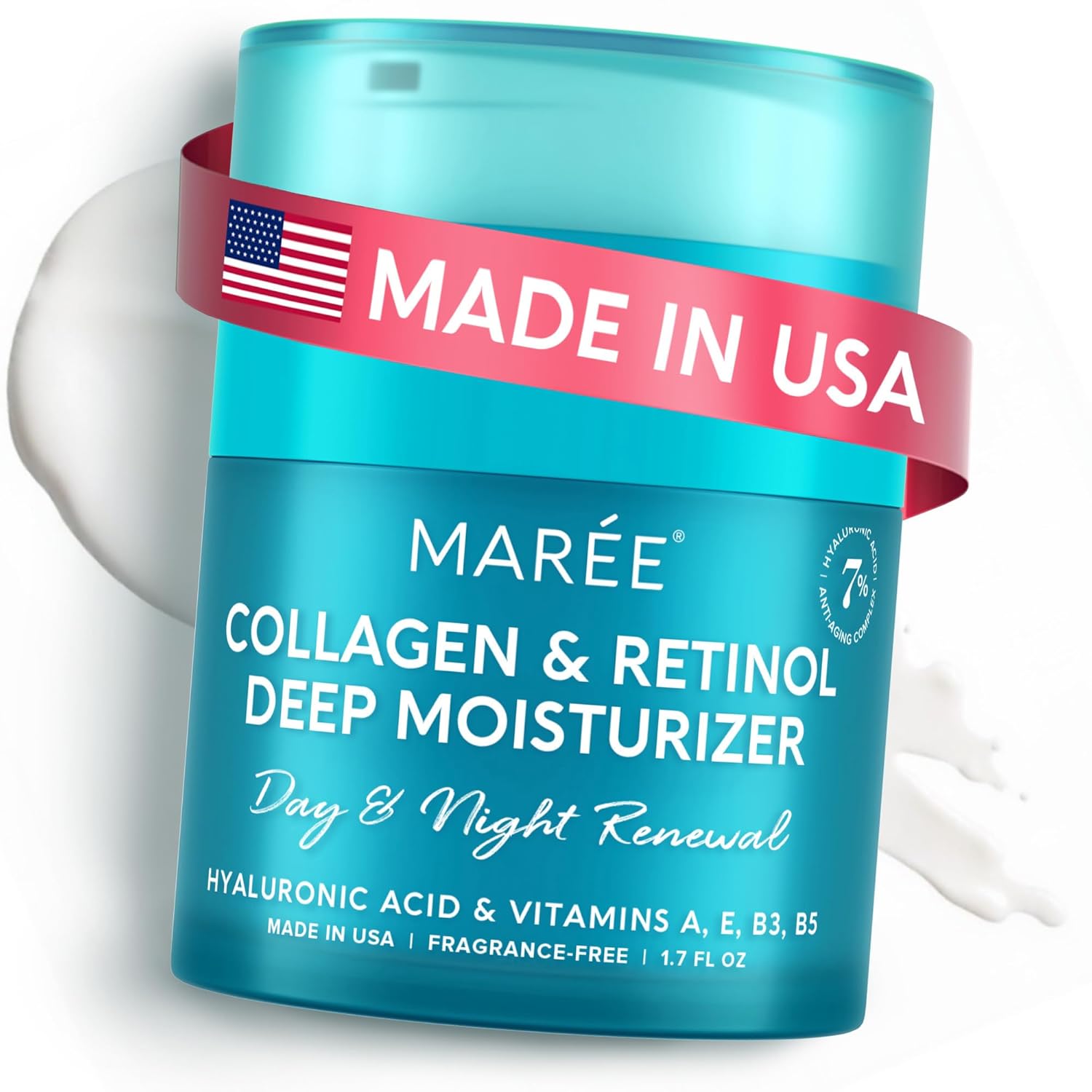 MAREE Face Moisturizer Retinol Cream for Face - Wrinkle Cream for Women - Facial...