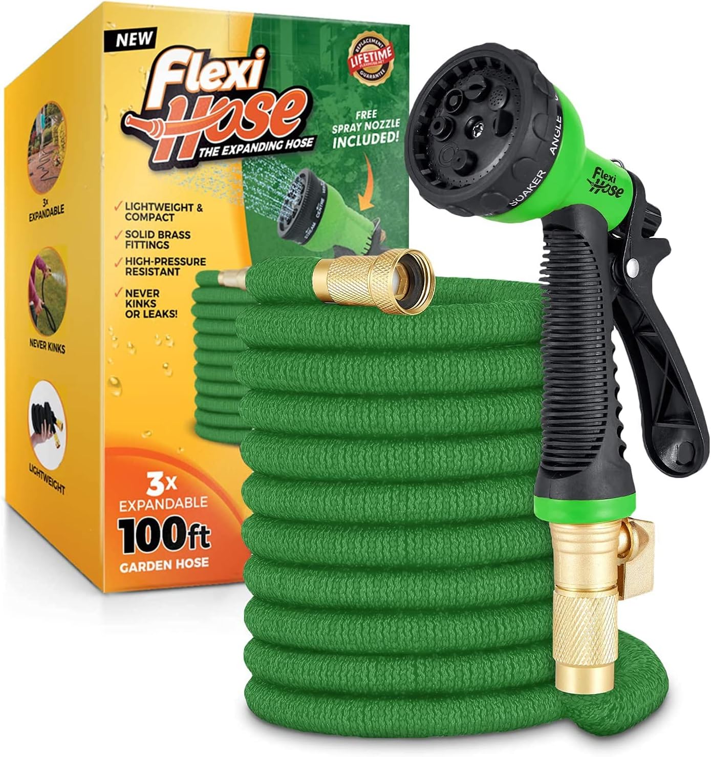 Flexi Hose, High-Quality Garden Hose for Watering Needs, Unique Water Hose with...