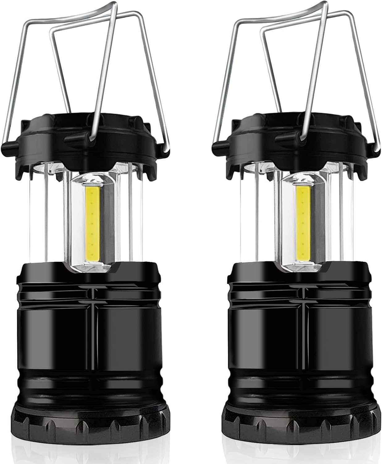 Jsdoin Camping Lights, 2 x Camping Lantern Battery Operated Portable LED Camping...