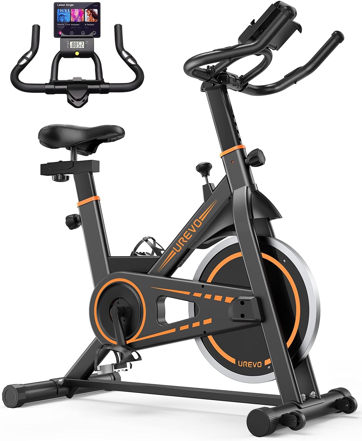 UREVO 10kg Flywheel Indoor Exercise Bikes for Home...