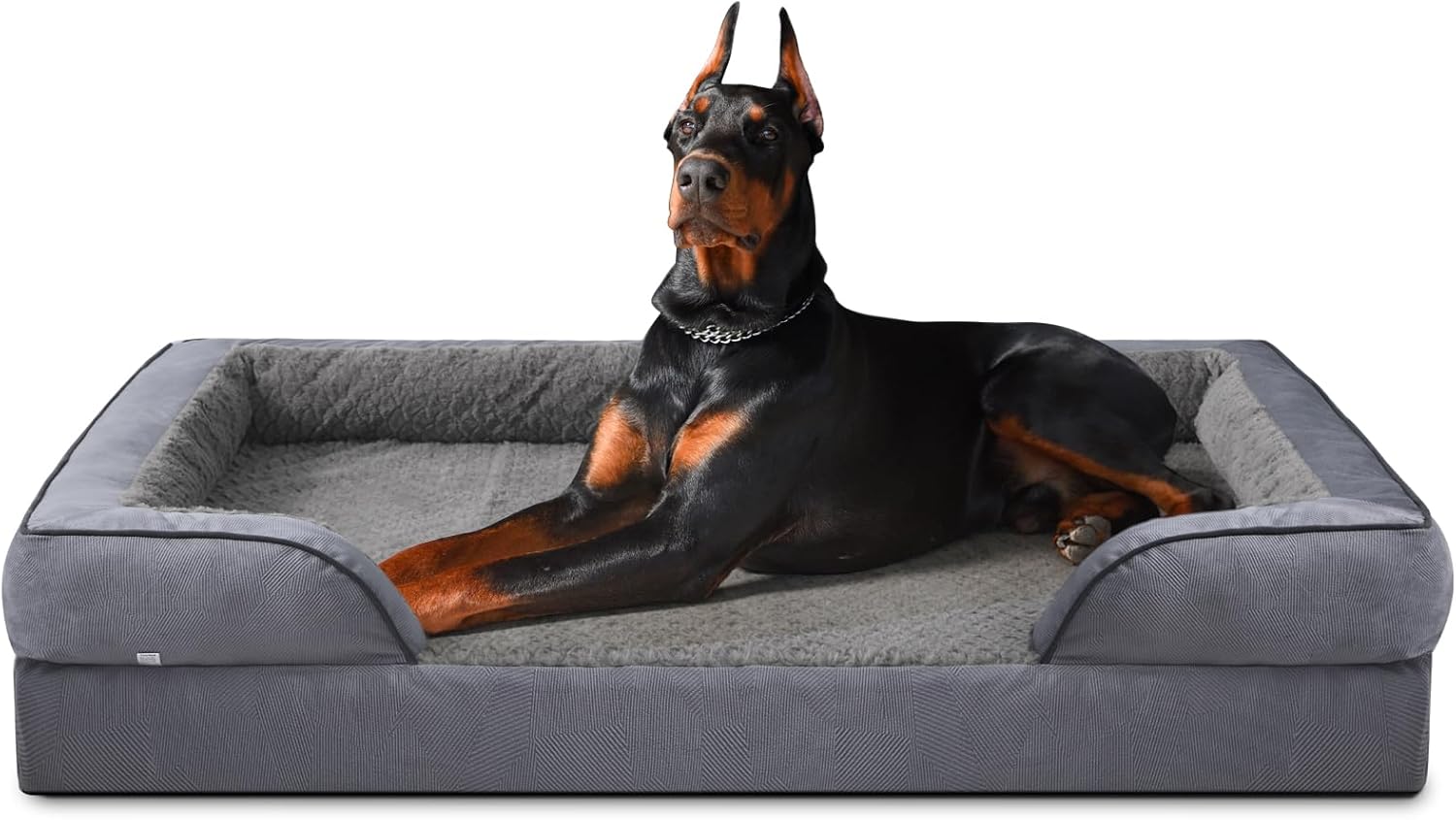 JOEJOY XXL Dog Bed, Orthopedic Memory Foam Dog Beds, Washable Pet Bed, Fits up t...