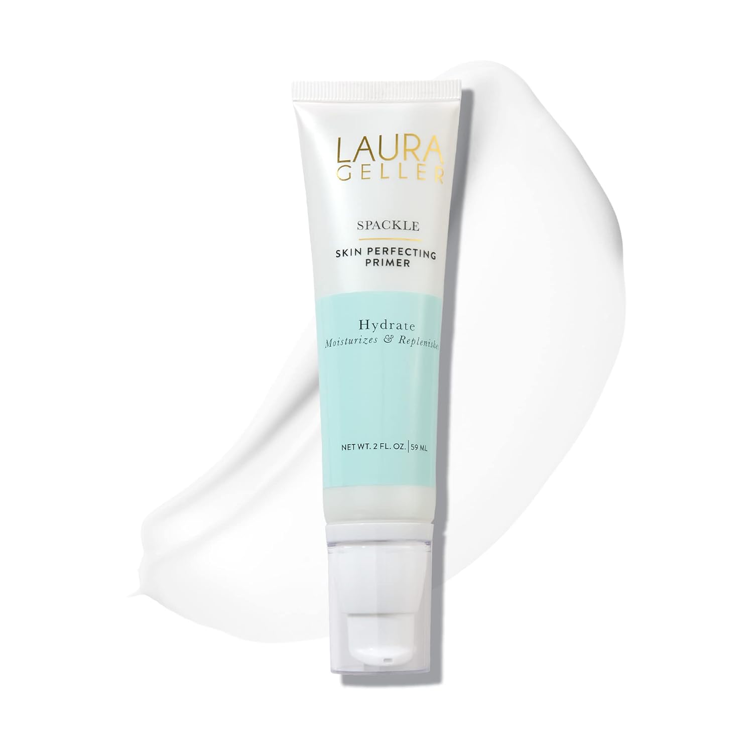 LAURA GELLER NEW YORK Spackle Primer - Hydrate - Super-Size 2 Fl Oz - Hyaluronic...