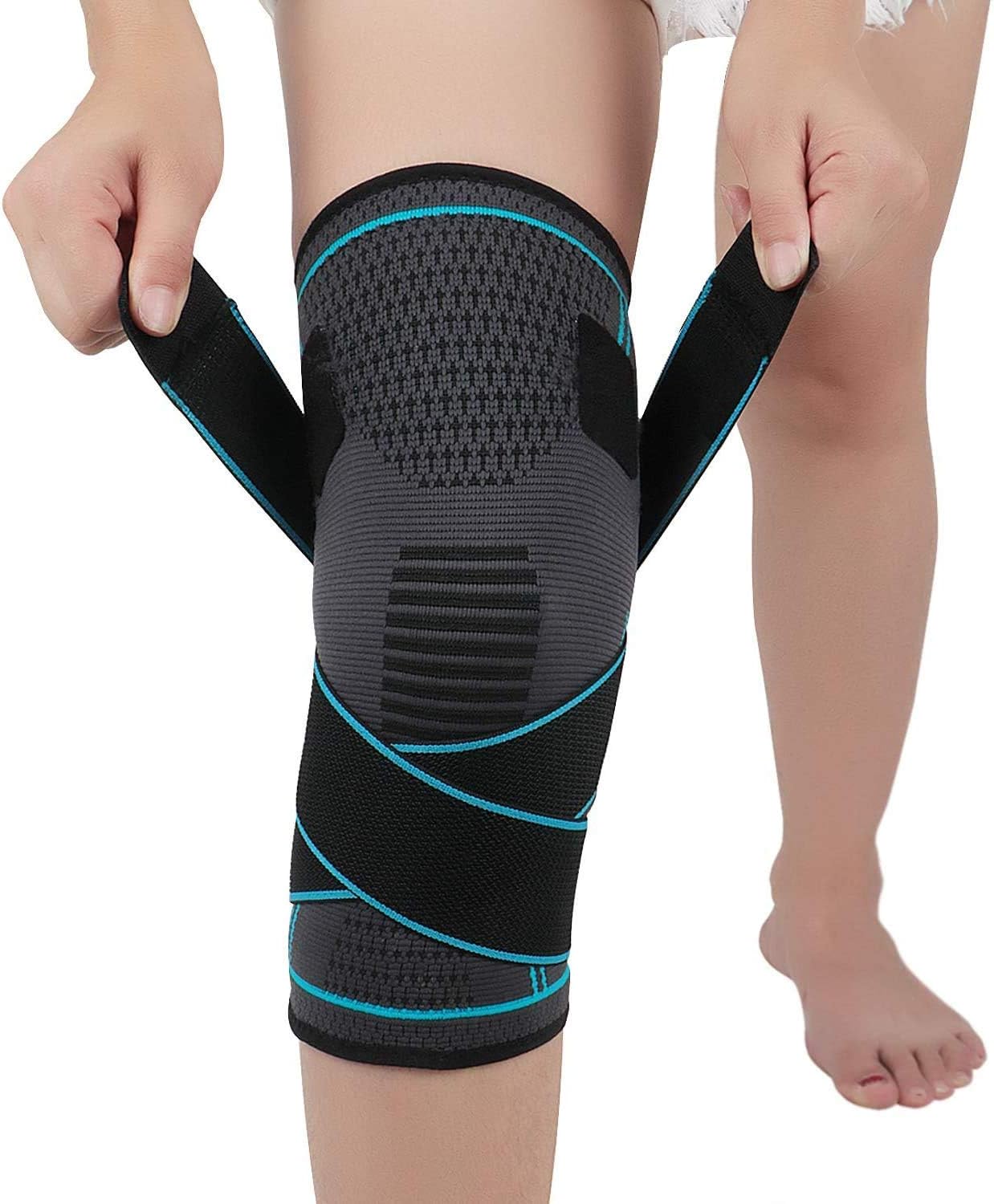 Knee Brace for Arthritis ACL and Meniscus Tear Adjustable Knee Sleeves for Sport...