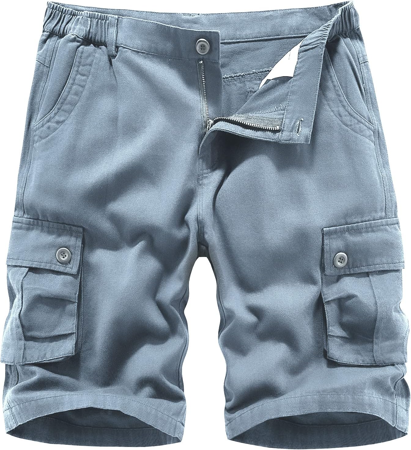 iCKER Mens Shorts, Special Multi-Pocket Cotton Shorts, Unique Camo Cargo Shorts,...