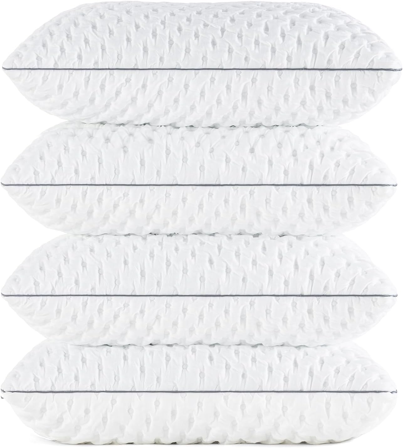 BedStory Memory Foam Pillows, Special Sleeping Support Pillows, High-Quality Sof...