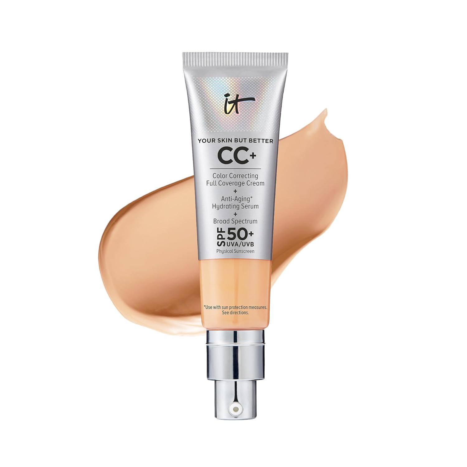 IT Cosmetics Your Skin But Better CC Cream, Special Color Correcting Cream, Inno...