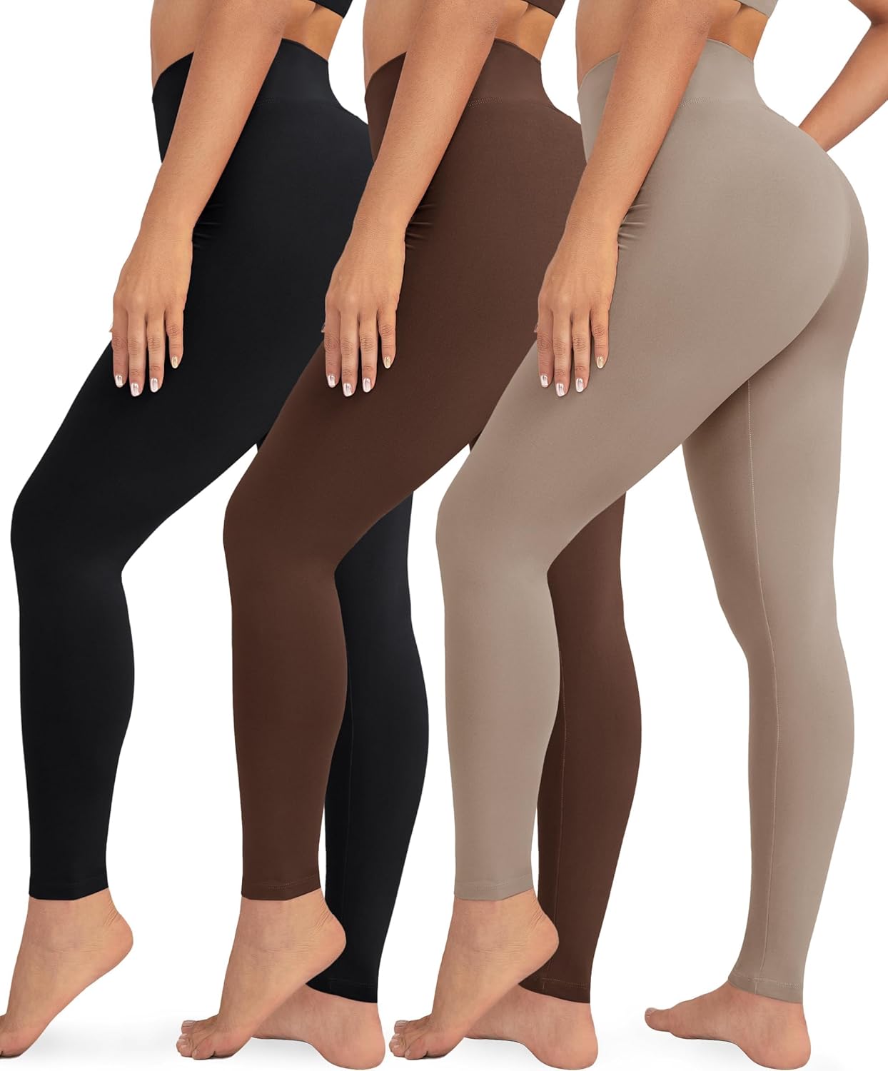 VALANDY Creamlush Leggings, Special High Waisted Yoga Pants with Tummy Control,...