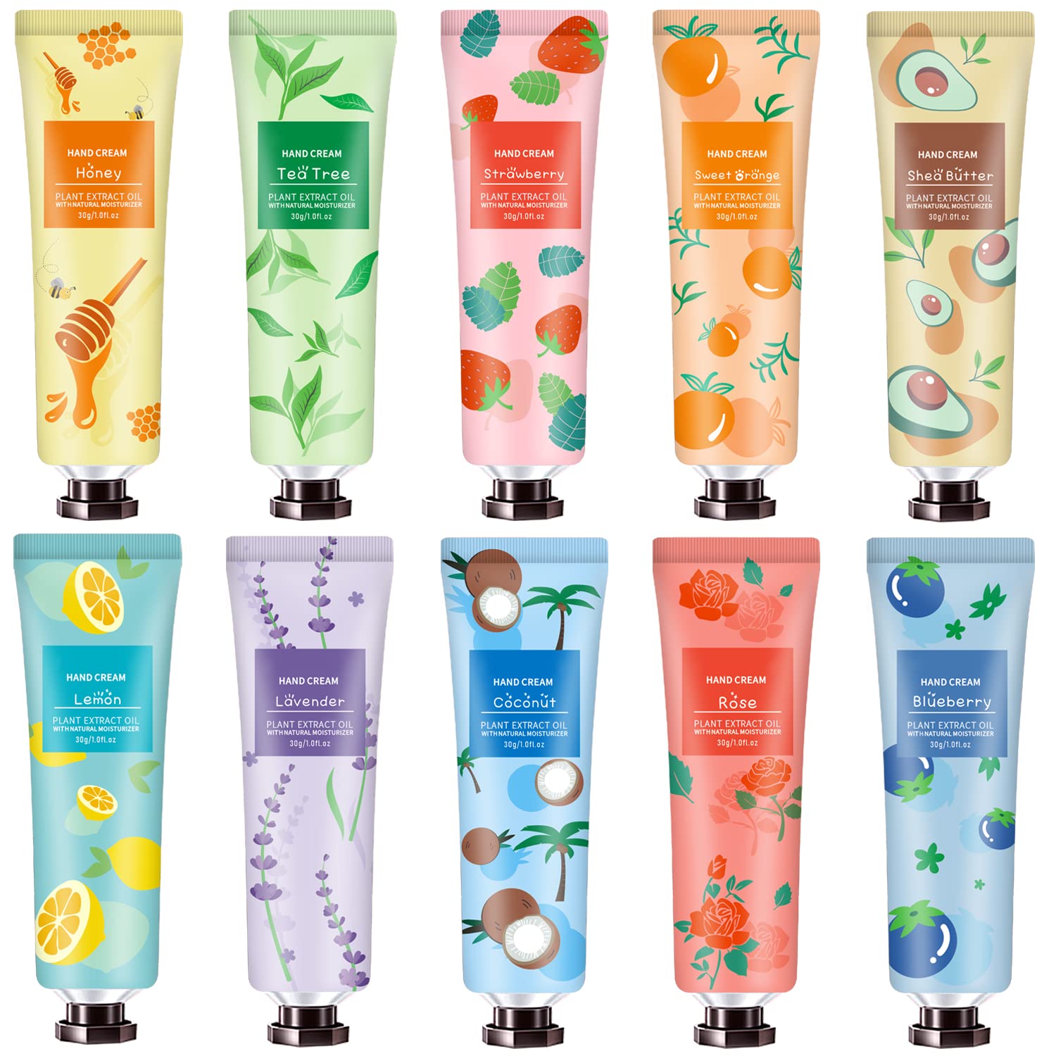 10 Pack Hand Cream for Dry Cracked Hands,Mothers Day Gifts,Teacher Appreciation...