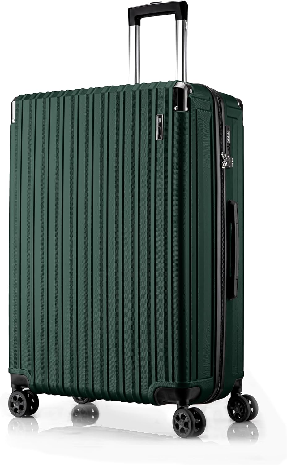Large Suitcase Hard Shell | Aluminum Telescopic Handle | TSA 3 Digit Combination...