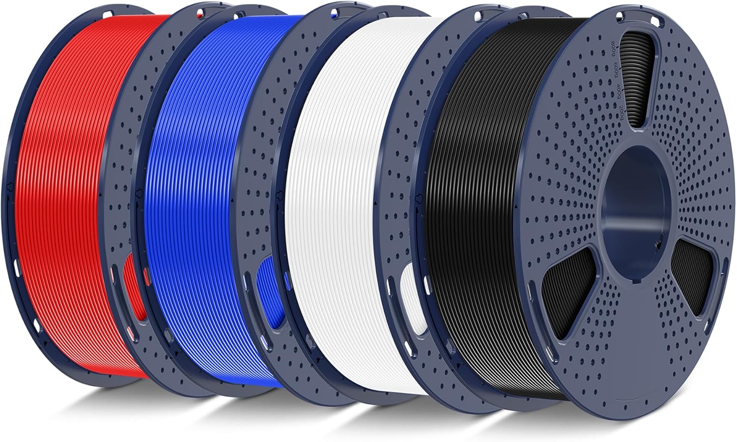 SUNLU 4KG PLA Bundle, Special 3D Printer Filament with Enhanced Toughness, High-...