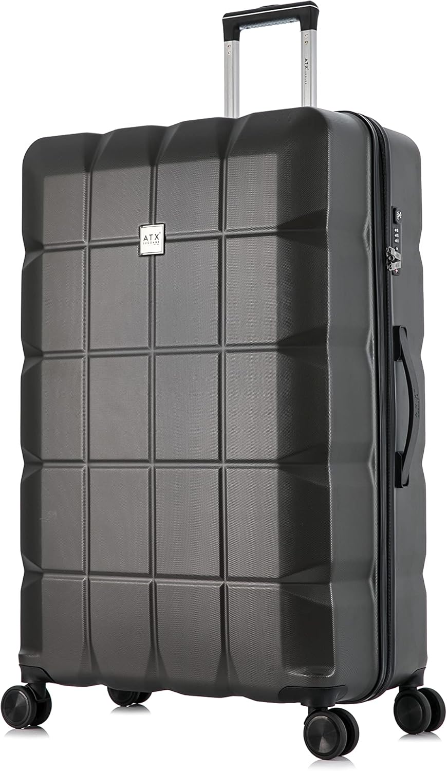 ATX Luggage, Special Extra Large Suitcase with Super Lightweight Durable ABS Har...