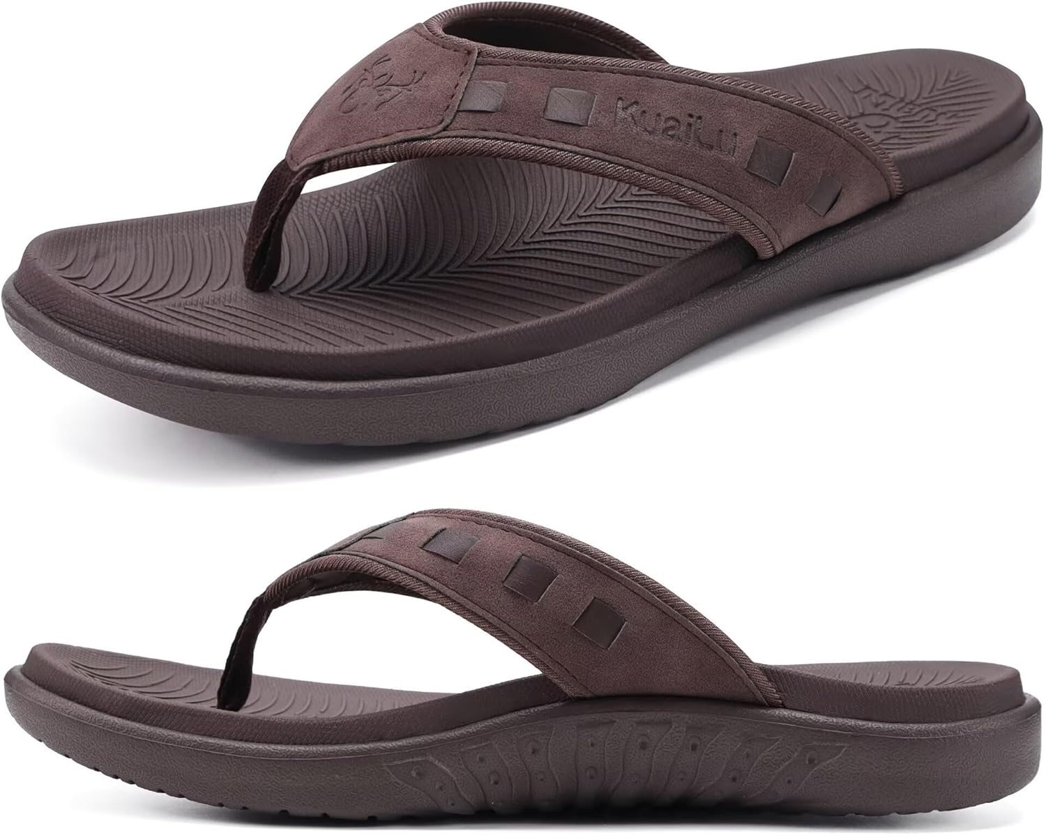 Men's Flip Flops, Special Sport Thong Sandals with Comfort, Innovative Plantar F...