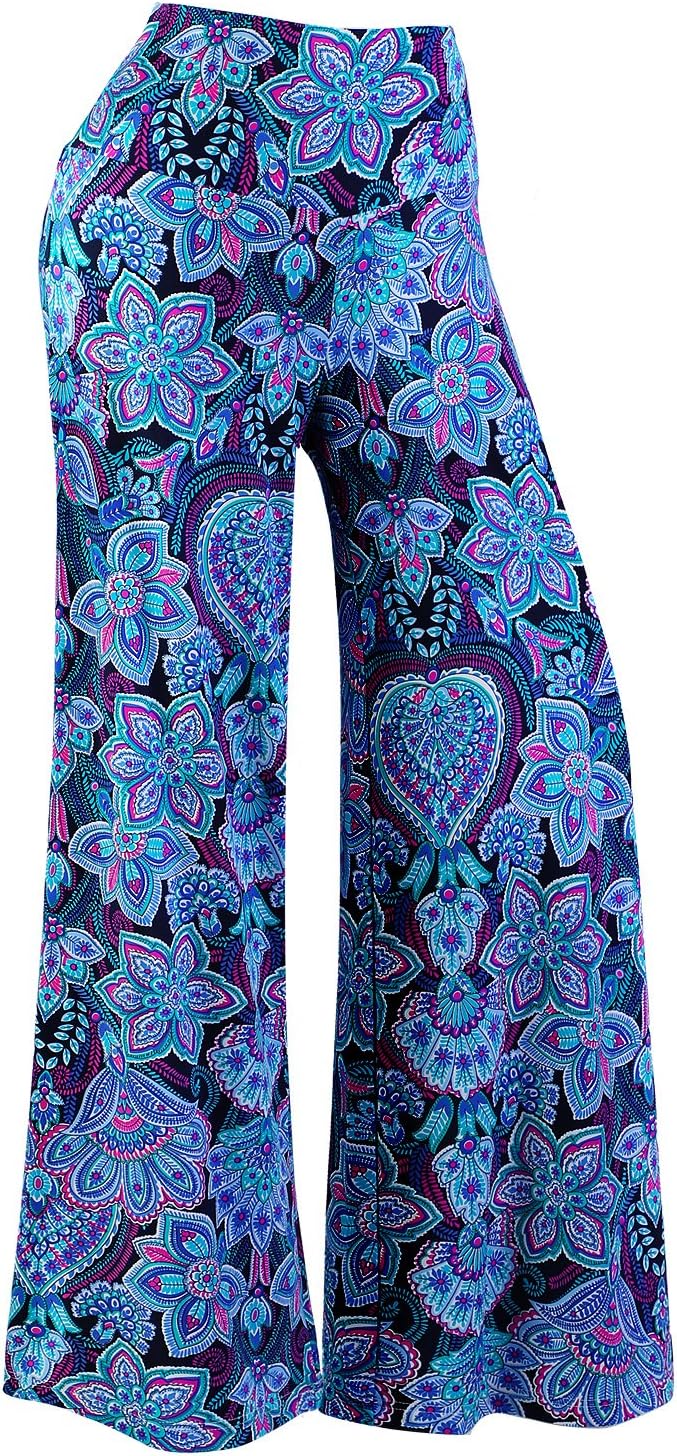 Arolina Women's Stretchy Wide Leg Palazzo Pants, Special Lounge Pants for Casual...