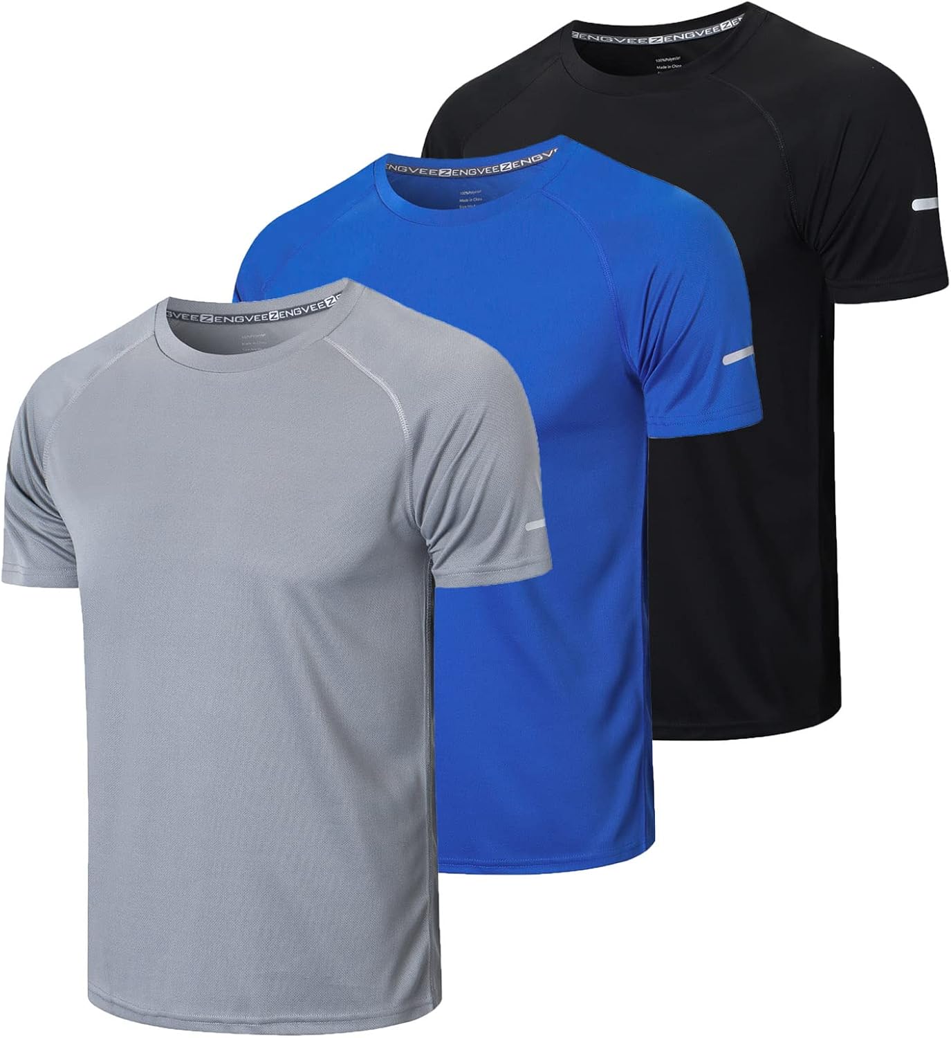 Premium Gaiatiger Mens T-Shirts, High-Performance Quick Dry Short Sleeve Tops, M...
