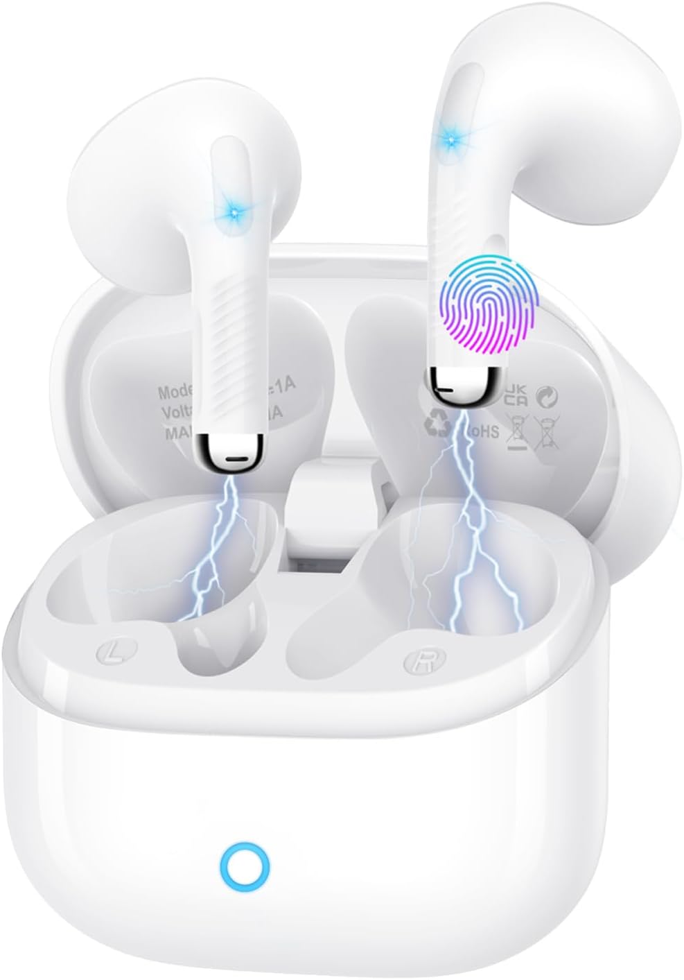 Wireless Earbuds, High-Quality Bluetooth 5.4 Earbuds with Extended 50H Playtime,...