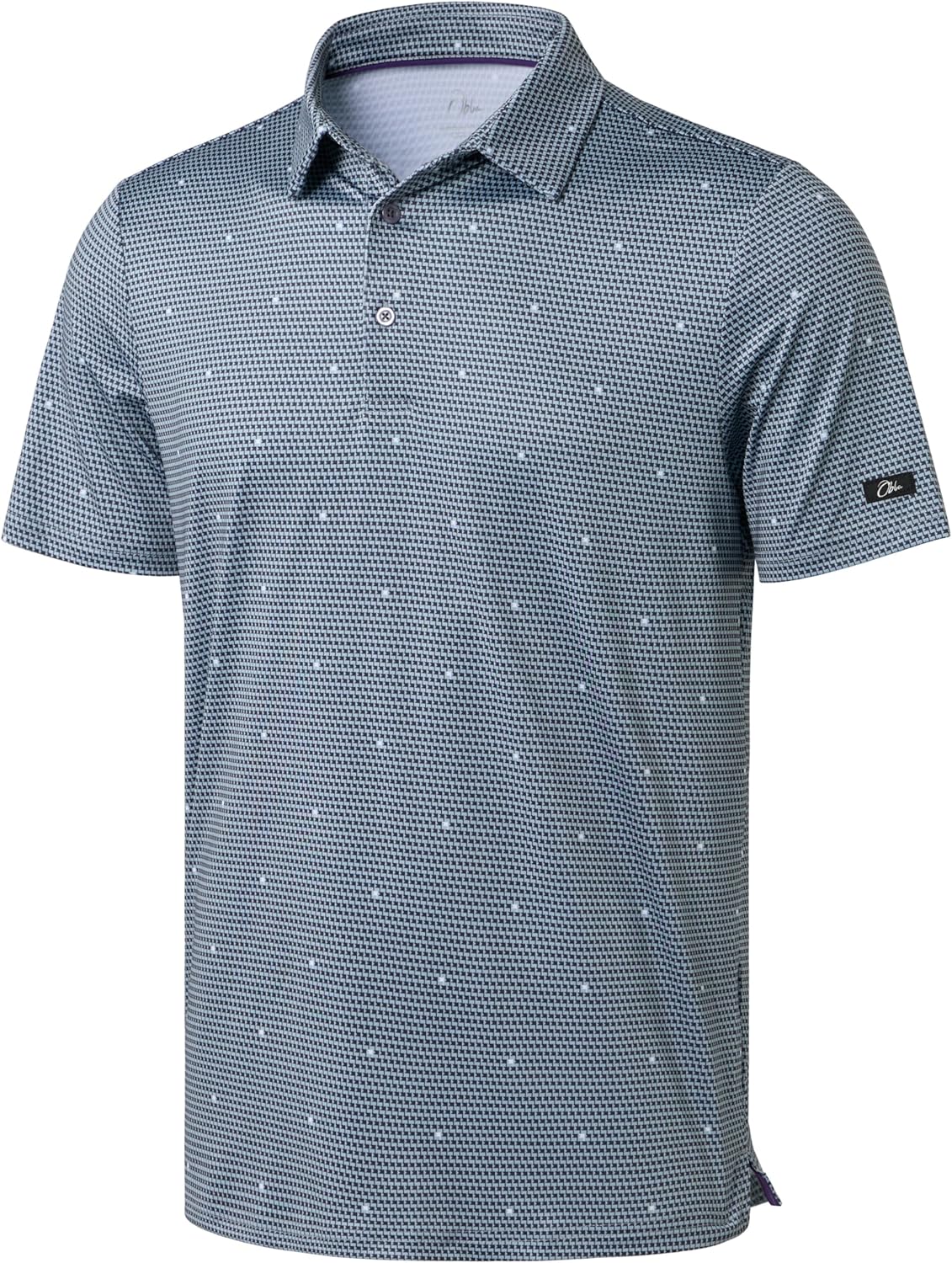 Obla Mens Golf Polo Shirts Short Sleeve Dry Fit Performance Moisture Wicking Cas...