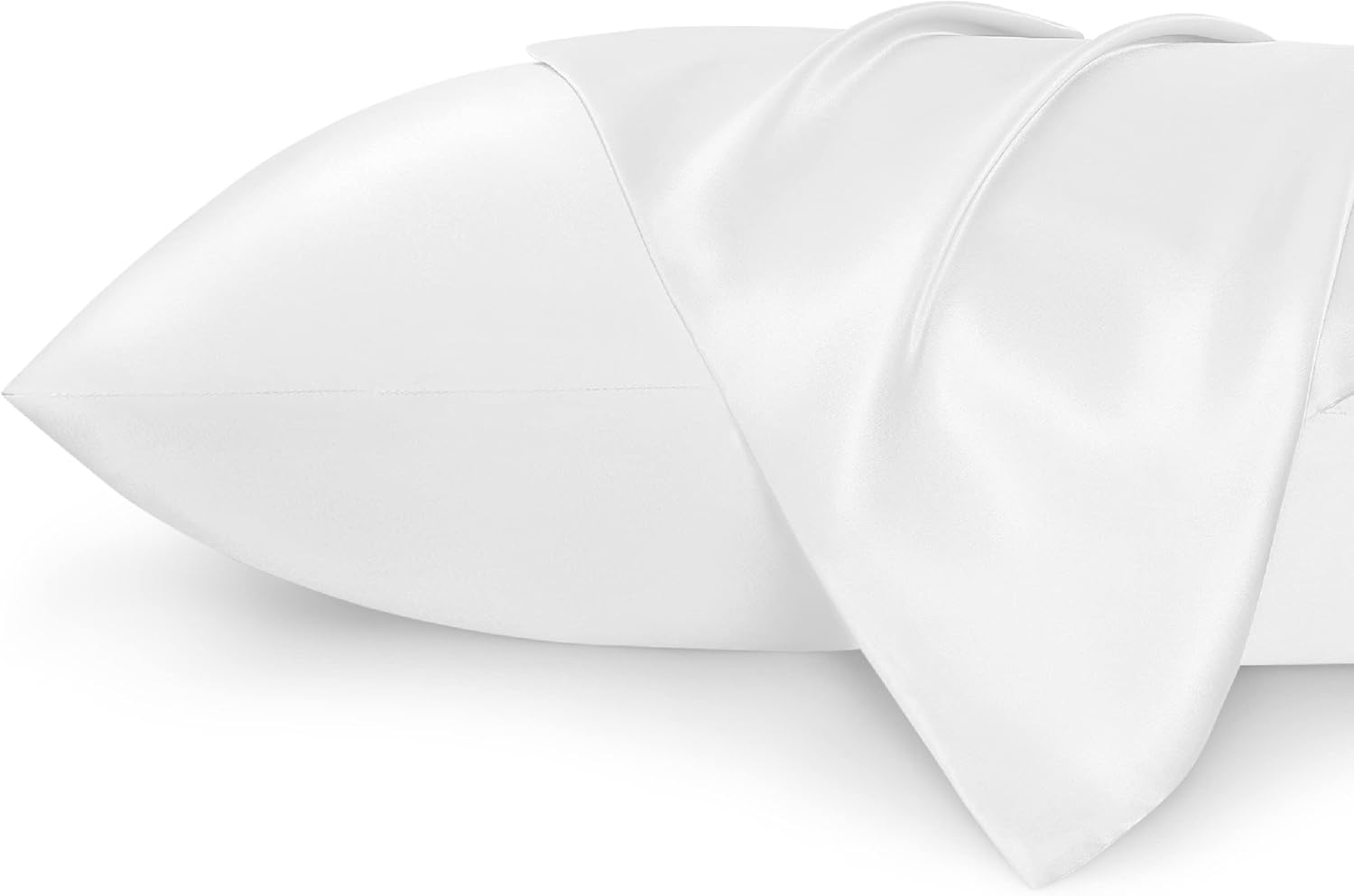 Bedsure Satin Pillowcase for Hair&Skin, Special Silk-Like Pillowcase for Hair&Sk...